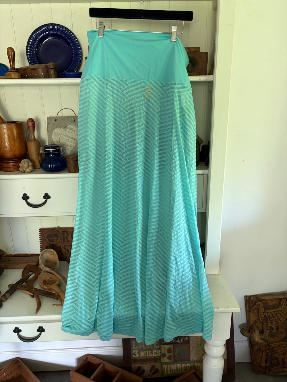Lole Women’s Aqua Maxi Skirt - Lightweight Flowy Design